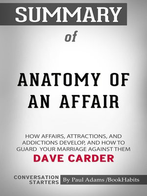 cover image of Summary of Anatomy of an Affair